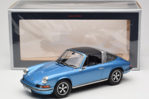 Porsche 911 S Targa Blue Metallic Norev 1:18 187646 Metal - imagem 8 de 8