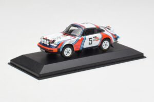Porsche 911 SC #5 Martini B. Waldegaard / H. Thorszelius Safari Rally 1978 Minichamps 1:43 400786205 Metal - imagem 2 de 4