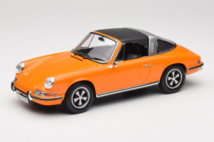 Porsche 911 T Targa Laranja Norev 1:18 187220 Metal - imagem 2 de 8
