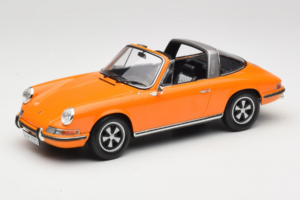 Porsche 911 T Targa Laranja Norev 1:18 187220 Metal