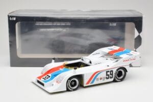 Porsche 917/10 Brumos Porsche #59 H. Haywood Can-Am Challenge Cup Mid-Ohio 1973 Minichamps 1:18 155736559 Metal - imagem 6 de 6