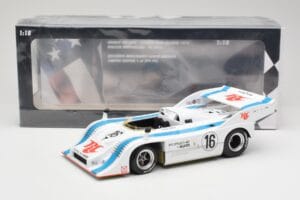 Porsche 917/10 #7 Rinzler Motor Racing Cola G. Follmer Winner Road Atlanta Can-Am 1973 Minichamps 1:18 153736516 Metal - imagem 6 de 6