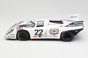Porsche 917K #22 H. Marko / G. van Lennep 24 Hours of Le Mans Winner 1971 Norev 1:18 187588 Metal - imagem 3 de 6