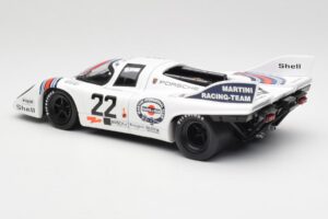 Porsche 917K #22 H. Marko / G. van Lennep 24 Hours of Le Mans Winner 1971 Norev 1:18 187588 Metal - imagem 5 de 6