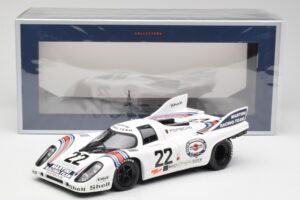 Porsche 917K #22 H. Marko / G. van Lennep 24 Hours of Le Mans Winner 1971 Norev 1:18 187588 Metal - imagem 6 de 6
