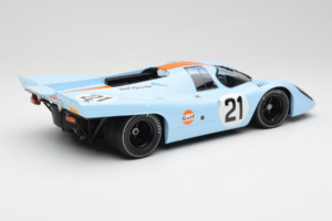 Porsche 917K Gulf #21 P. Rodriguez / L. Kinnunen J.W. Automotive Engineering 24 Hours of Le Mans 1970 Minichamps 1:12 1237066 - imagem 2 de 6