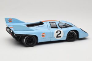 Porsche 917K #2 Gulf P. Rodriguez / J. Oliver 1000km Monza Winner 1971 Eagles Race 1:18 903008 Metal - imagem 2 de 6