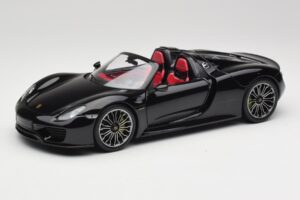 Porsche 918 Spyder Basalto Preto Metálico Minichamps 1:18 110062431 Metal