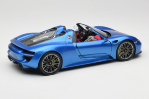 Porsche 918 Spyder Blue Metallic Minichamps 1:18 110062432 Metal - imagem 3 de 8