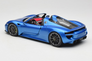 Porsche 918 Spyder Blue Metallic Minichamps 1:18 110062432 Metal - imagem 7 de 8