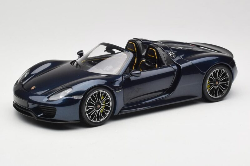 Porsche 918 Spyder Azul Metallic Minichamps 1:18 113062434 Metal