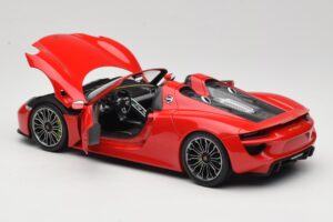 Porsche 918 Spyder Vermelho Minichamps 1:18 110062435 Metal - imagem 5 de 8