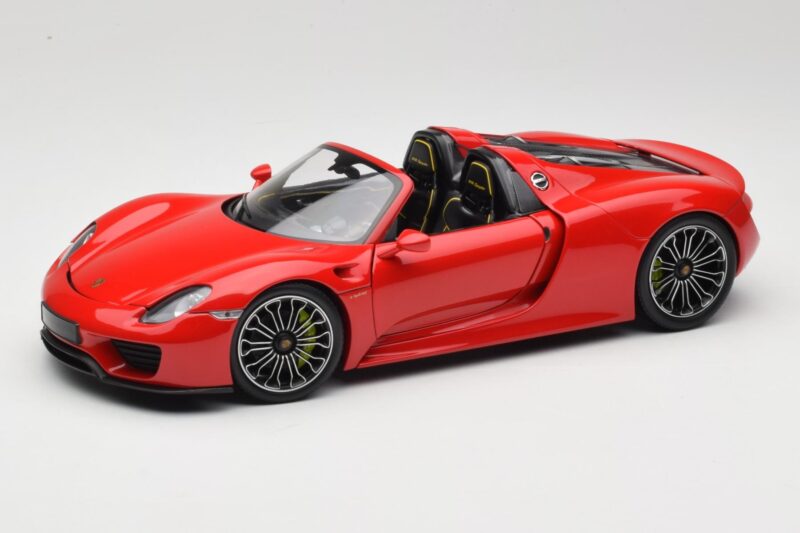 Porsche 918 Spyder Vermelho Minichamps 1:18 110062435 Metal