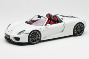 Porsche 918 Spyder Branco Minichamps 1:18 110062436 Metal