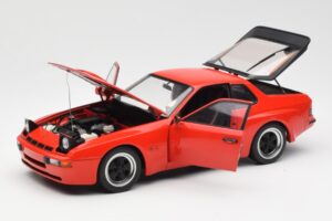 Porsche 924 Carrera GT Guards Vermelho AUTOart 1:18 78003 Metal - imagem 2 de 8