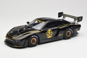 Porsche 935/19 Preto com Riscas Douradas Minichamps 1:18 155067568 Metal