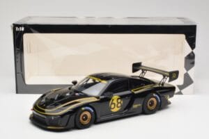 Porsche 935/19 Preto com Riscas Douradas Minichamps 1:18 155067568 Metal - imagem 6 de 6