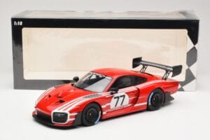 Porsche 935/19 Vermelho com Riscas Brancas Minichamps 1:18 155067577 Metal - imagem 6 de 6