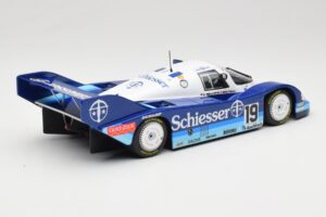 Porsche 956K Group C #19 Brun Motorsport Schiesser S. Bellof / T. Boutsen 1000km Hockenheim 1985 Minichamps 1:18 155856619 Me - imagem 2 de 6