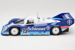 Porsche 956K Group C #19 Brun Motorsport Schiesser S. Bellof / T. Boutsen 1000km Hockenheim 1985 Minichamps 1:18 155856619 Me - imagem 3 de 6