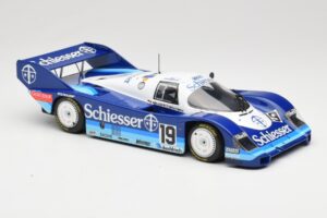 Porsche 956K Group C #19 Brun Motorsport Schiesser S. Bellof / T. Boutsen 1000km Hockenheim 1985 Minichamps 1:18 155856619 Me - imagem 4 de 6
