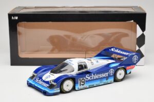 Porsche 956K Group C #19 Brun Motorsport Schiesser S. Bellof / T. Boutsen 1000km Hockenheim 1985 Minichamps 1:18 155856619 Me - imagem 6 de 6