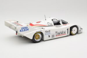 Porsche 956K #1 B. Wollek Joest Racing Zolder 1983 Winner Minichamps 1:18 153836601 Metal - imagem 2 de 6