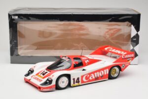 Porsche 956K #14 K. Rosberg / J. Lammers Canon Racing 3rd Place 1000km Nürburgring 1983 Minichamps 1:18 155836614 Metal - imagem 6 de 6