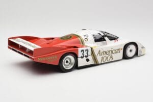 Porsche 956L #33 D. Hobbs / G. Gartner / J. Edwards 24 Hours of Le Mans 1985 Minichamps 1:18 183856933 Metal - imagem 3 de 8