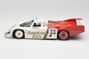 Porsche 956L #33 D. Hobbs / G. Gartner / J. Edwards 24 Hours of Le Mans 1985 Minichamps 1:18 183856933 Metal - imagem 4 de 8