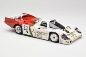 Porsche 956L #33 D. Hobbs / G. Gartner / J. Edwards 24 Hours of Le Mans 1985 Minichamps 1:18 183856933 Metal - imagem 6 de 8