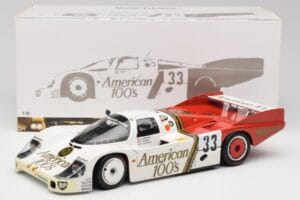 Porsche 956L #33 D. Hobbs / G. Gartner / J. Edwards 24 Hours of Le Mans 1985 Minichamps 1:18 183856933 Metal - imagem 8 de 8