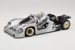 Porsche 956L #21 Rollei A. de Cadenet / C. Ballot-Lena 24 Hours of Le Mans 1984 Minichamps 1:18 183846921 Metal - imagem 2 de 8