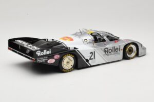 Porsche 956L #21 Rollei A. de Cadenet / C. Ballot-Lena 24 Hours of Le Mans 1984 Minichamps 1:18 183846921 Metal - imagem 3 de 8