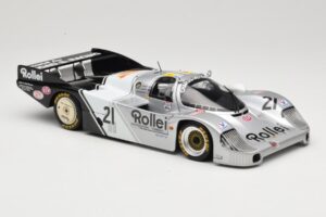 Porsche 956L #21 Rollei A. de Cadenet / C. Ballot-Lena 24 Hours of Le Mans 1984 Minichamps 1:18 183846921 Metal - imagem 6 de 8