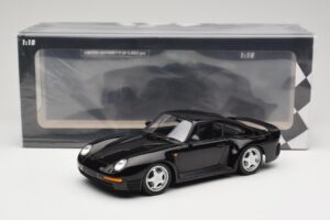 Porsche 959 Preto Minichamps 1:18 155066207 Metal - imagem 6 de 6