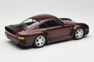 Porsche 959 Dark Red Metallic Minichamps 1:18 155066204 Metal - imagem 2 de 6