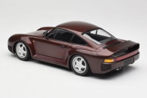 Porsche 959 Dark Red Metallic Minichamps 1:18 155066204 Metal - imagem 4 de 6