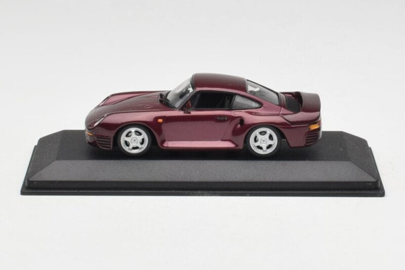Porsche 959 Dark Red Metallic Minichamps 1:43 400062525 Metal