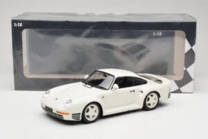 Porsche 959 Grand Prix White Minichamps 1:18 155066202 Metal - imagem 6 de 6