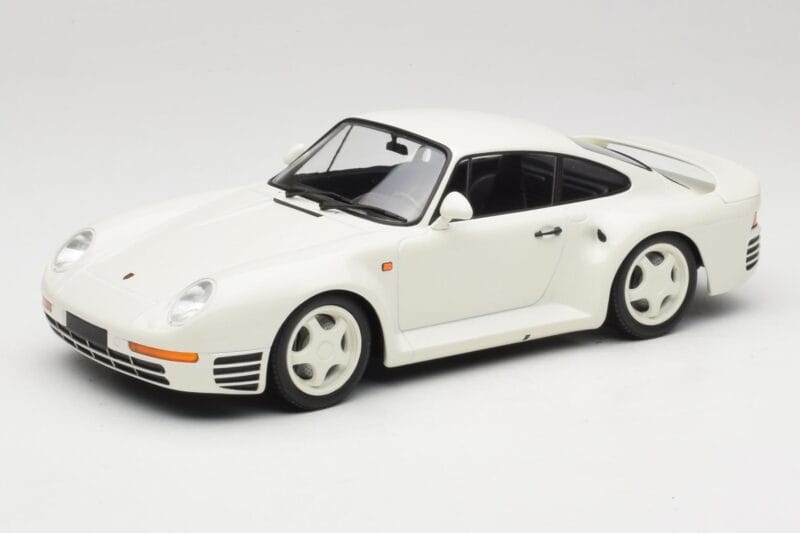 Porsche 959 Grand Prix White Minichamps 1:18 155066202 Metal