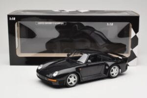 Porsche 959 Grey Metallic Minichamps 1:18 155066205 Metal - imagem 6 de 6