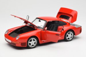 Porsche 959 Vermelho AUTOart 1:18 78082 Metal - imagem 2 de 8