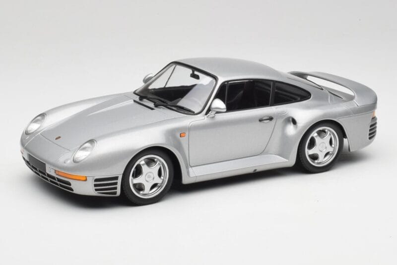 Porsche 959 Prateado Metálico Minichamps 1:18 155066201 Metal