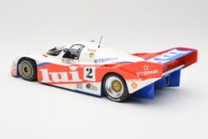 Porsche 962 #2 Brun Motorsport J. Mass / O. Larrauri 1000km Nürburgring 1987 Minichamps 1:18 155876502 Metal - imagem 5 de 6