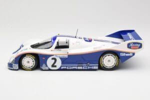 Porsche 962 #2 H-J. Stuck / D. Bell Team Porsche AG Winners 1000km Hockenheim 1985 Minichamps 1:18 155856502 Metal - imagem 3 de 6