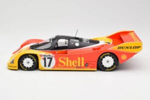 Porsche 962C #17 H-J. Stuck / D. Bell 3rd Place 200 Miles of Nürnberg Supercup 1987 Minichamps 1:18 155876517 Metal - imagem 3 de 6
