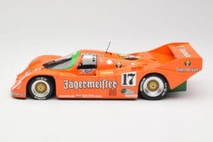 Porsche 962C #17 Jägermeister T. Boutsen / F. Jelinski 1000km Spa 1986 Minichamps 1:18 155866517 Metal - imagem 3 de 6