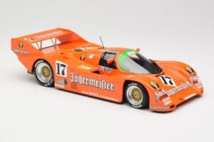 Porsche 962C #17 Jägermeister T. Boutsen / F. Jelinski 1000km Spa 1986 Minichamps 1:18 155866517 Metal - imagem 4 de 6