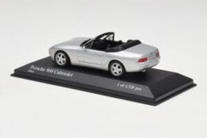 Porsche 968 Prata Minichamps 1:43 400062332 Metal - imagem 3 de 4